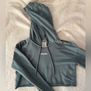Gymshark Cropped Hoodie Sweatshirt Size Small